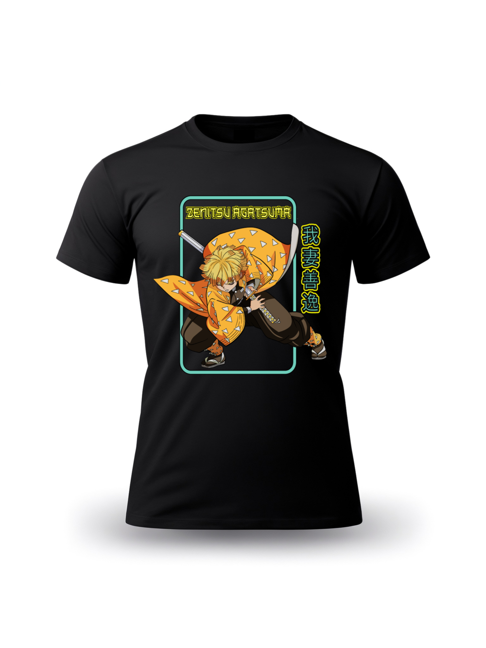 Zenitsu Agatsuma Demon Slayer Anime T-shirt