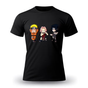 Naruto & Friends Anime T-shirt -1