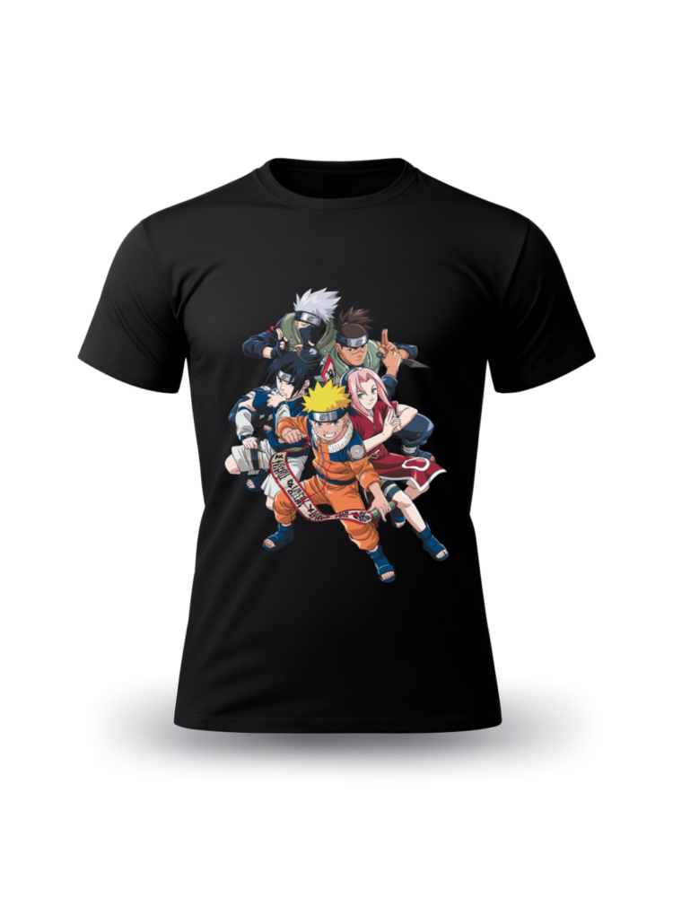 Naruto & Friends Anime T-shirt
