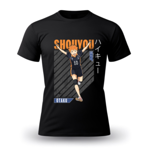 Shouyou Hinata 8 Mockup Shouyou Haikyu!! Anime T-shirt