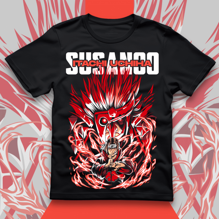 Itachi Uchiha Naruto Drop Tee