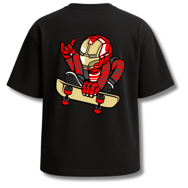 Skateboard Ironman Drop Tee