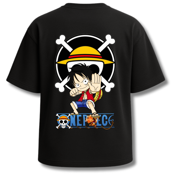 One Piece Baby Luffy Drop Tee