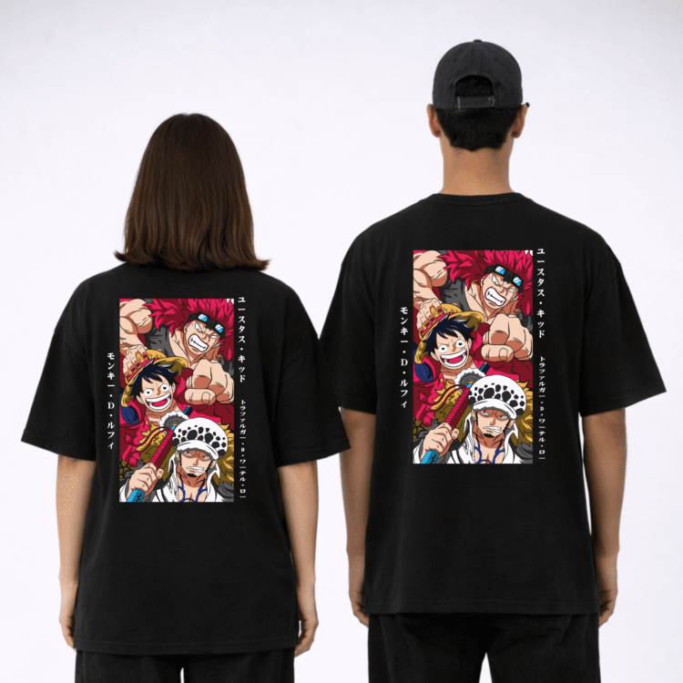 Luffy One Piece Drop Tee