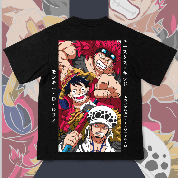 Luffy One Piece Drop Tee