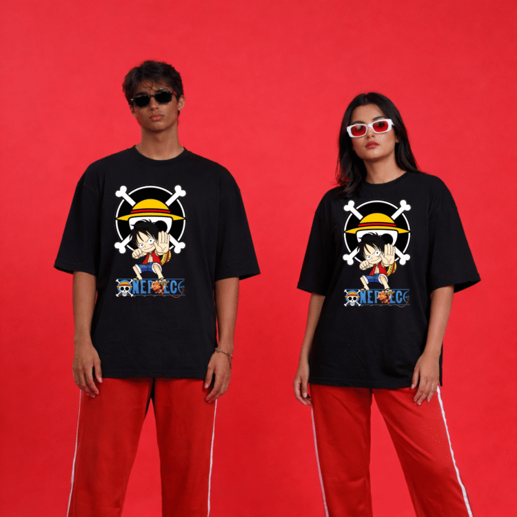 One Piece Baby Luffy Drop Tee