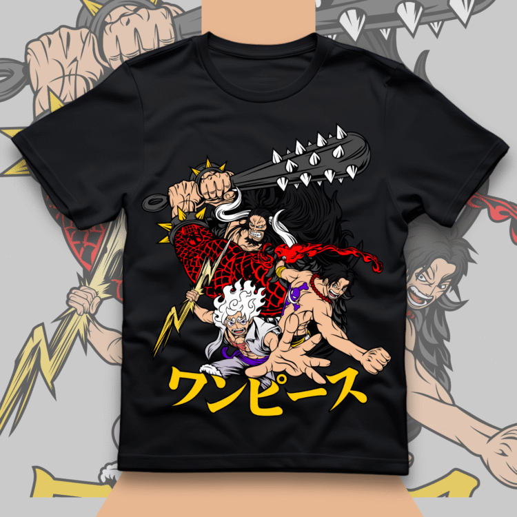 Luffy One Piece Drop Tee