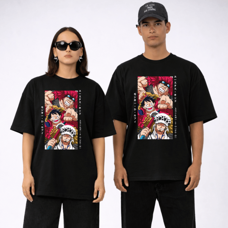 Luffy One Piece Drop Tee