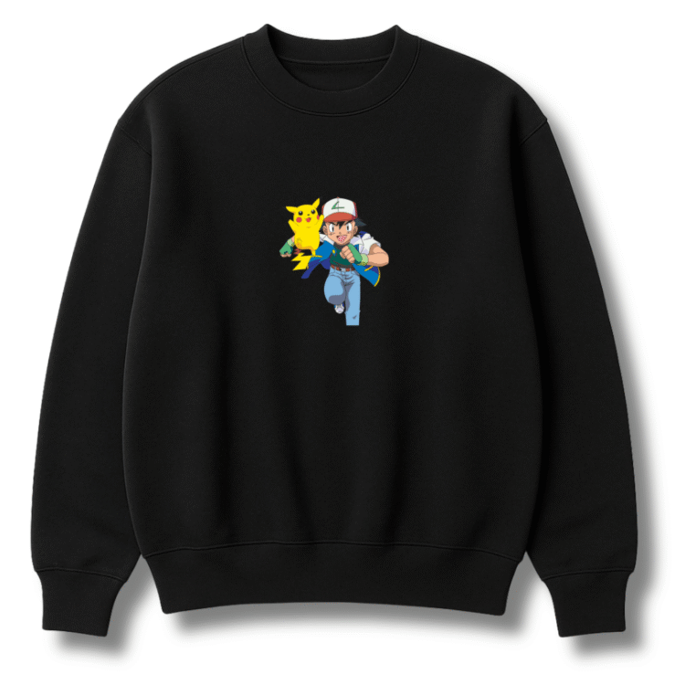 SS Pokemon Pikachu Pokemon Sweatshirt