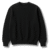 Black Solid Blank Sweatshirt