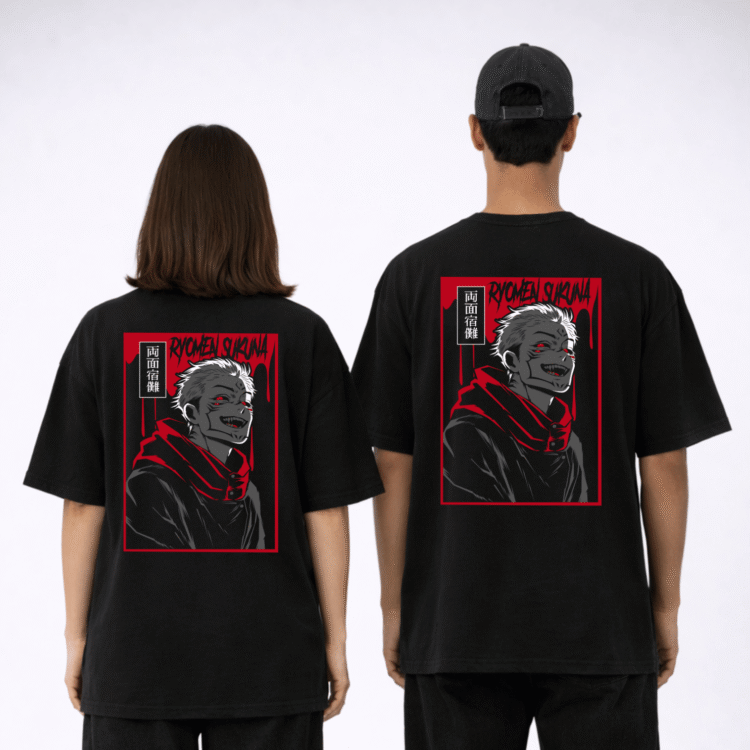 Sukuna Jujutsu Kaisen Drop Tee